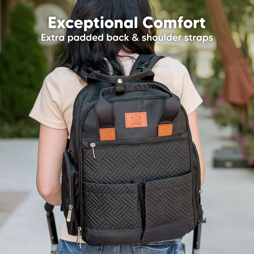 Bree Diaper Bag Backpack with Changing Pad