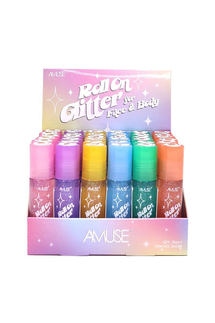 Amuse  Roll on Glitter for face & Body