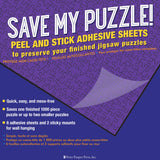 Save My Puzzle! Peel an Stick Adhesive Sheets