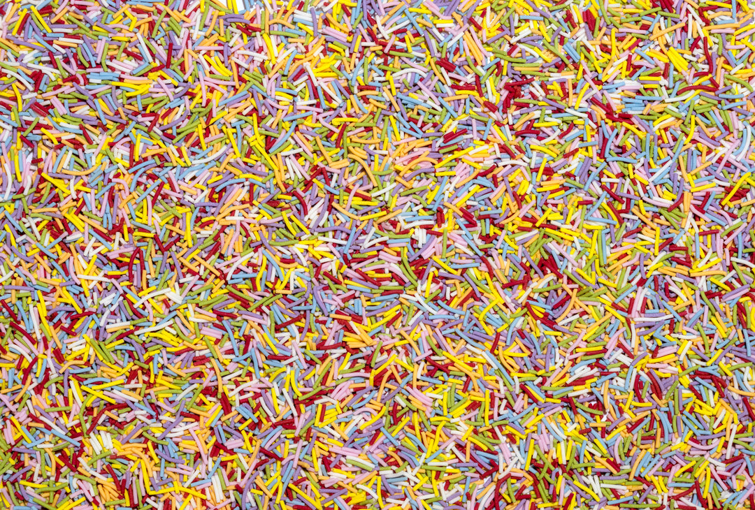Dye-Free Rainbow Crunchies Sprinkles