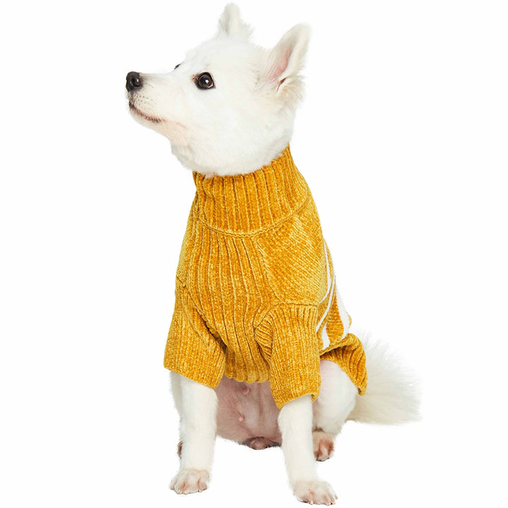 Ultra Soft Chenille Dog Sweater, Small to Large Breeds