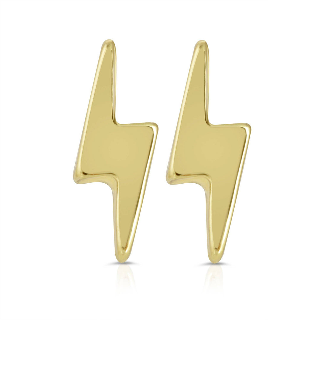 New Moon Gold Earrings - ELECTRIC/BOLT
