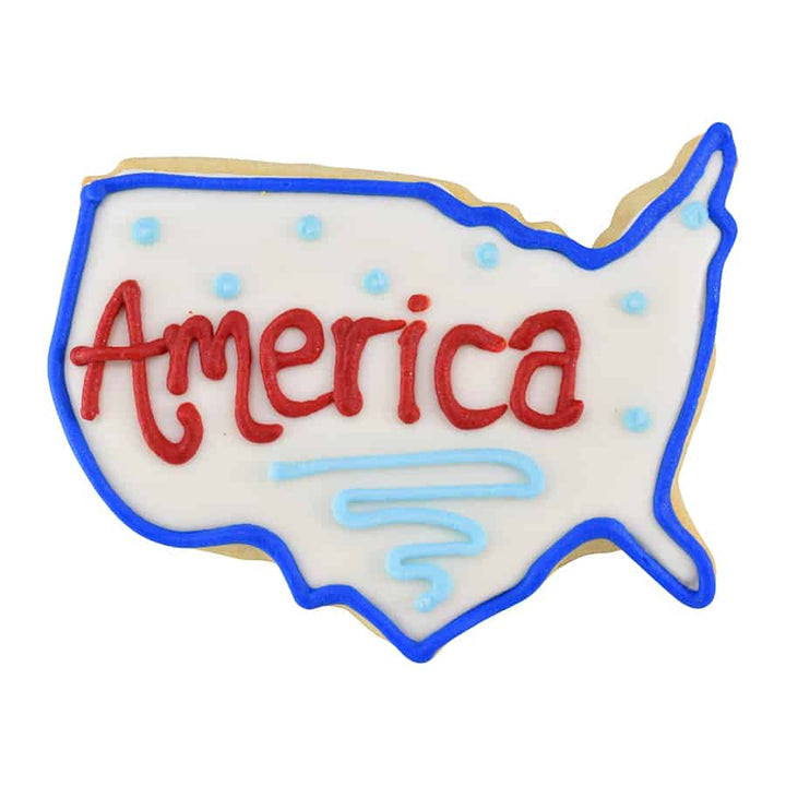 USA Map Cookie Cutter (4.25")