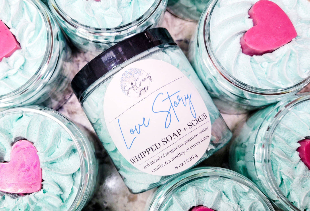 Love Story Whipped Soap + Scrub