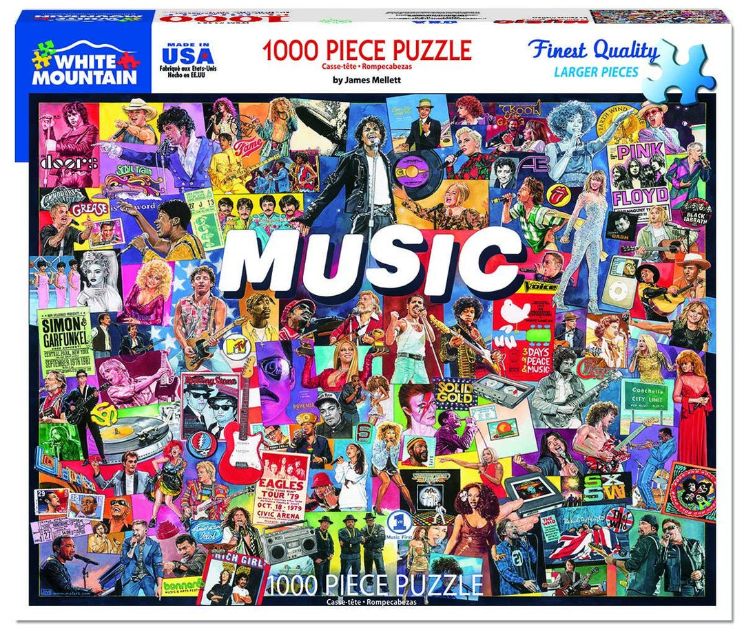 Music (1464pz) - 1000 Piece Jigsaw Puzzle