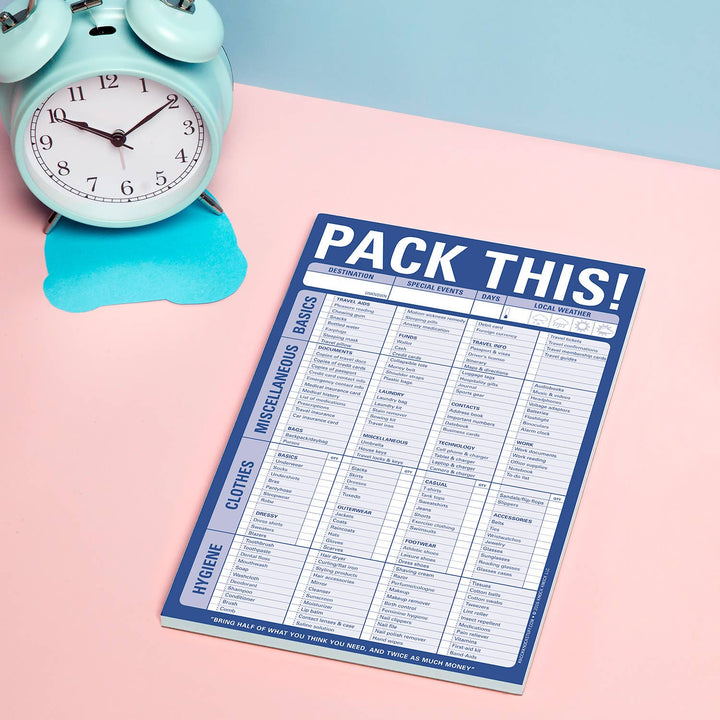 Pack This! Pad (Blue)