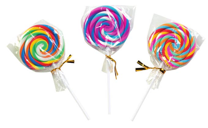 Scented Swirl Pop Eraser