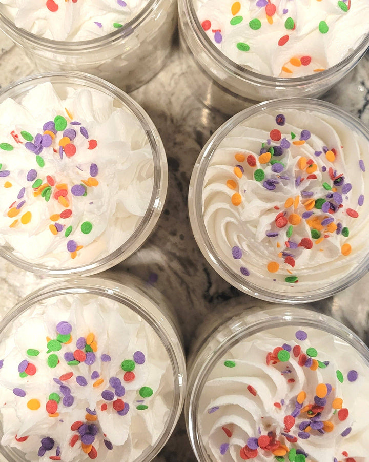 Cake Batter Whipped Soap + Scrub