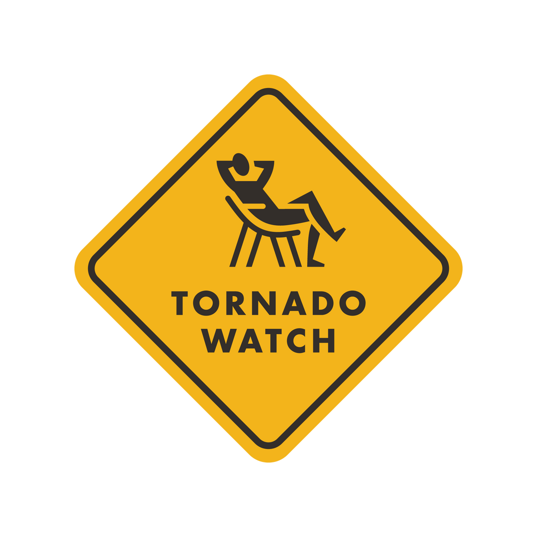 Tornado Watch Sticker