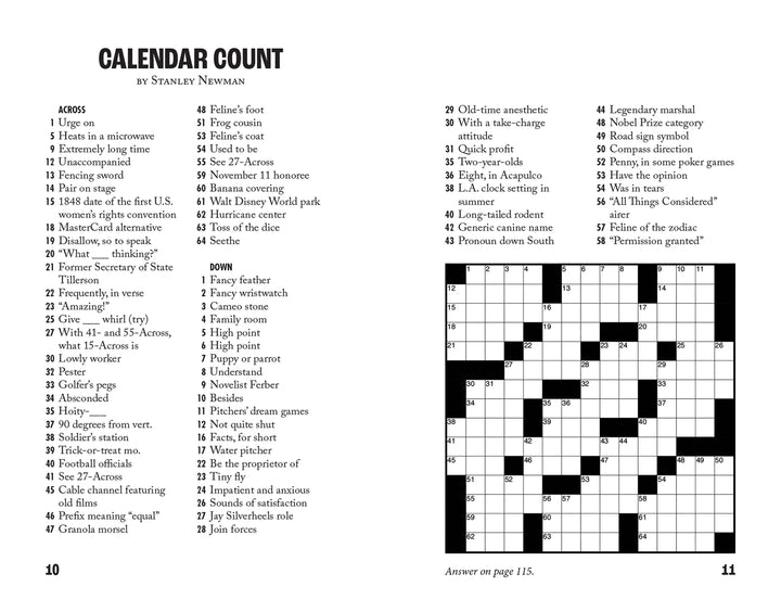 Getaway Crosswords: 50+ Puzzles Perfect for Road Trips