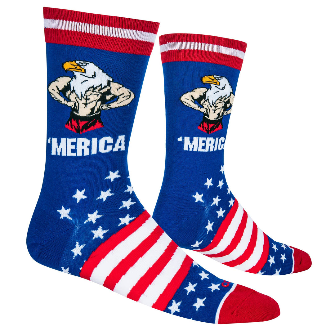 Merica' - Mens Crew Folded