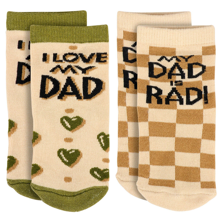 My Dad Is Rad Baby Sock Set