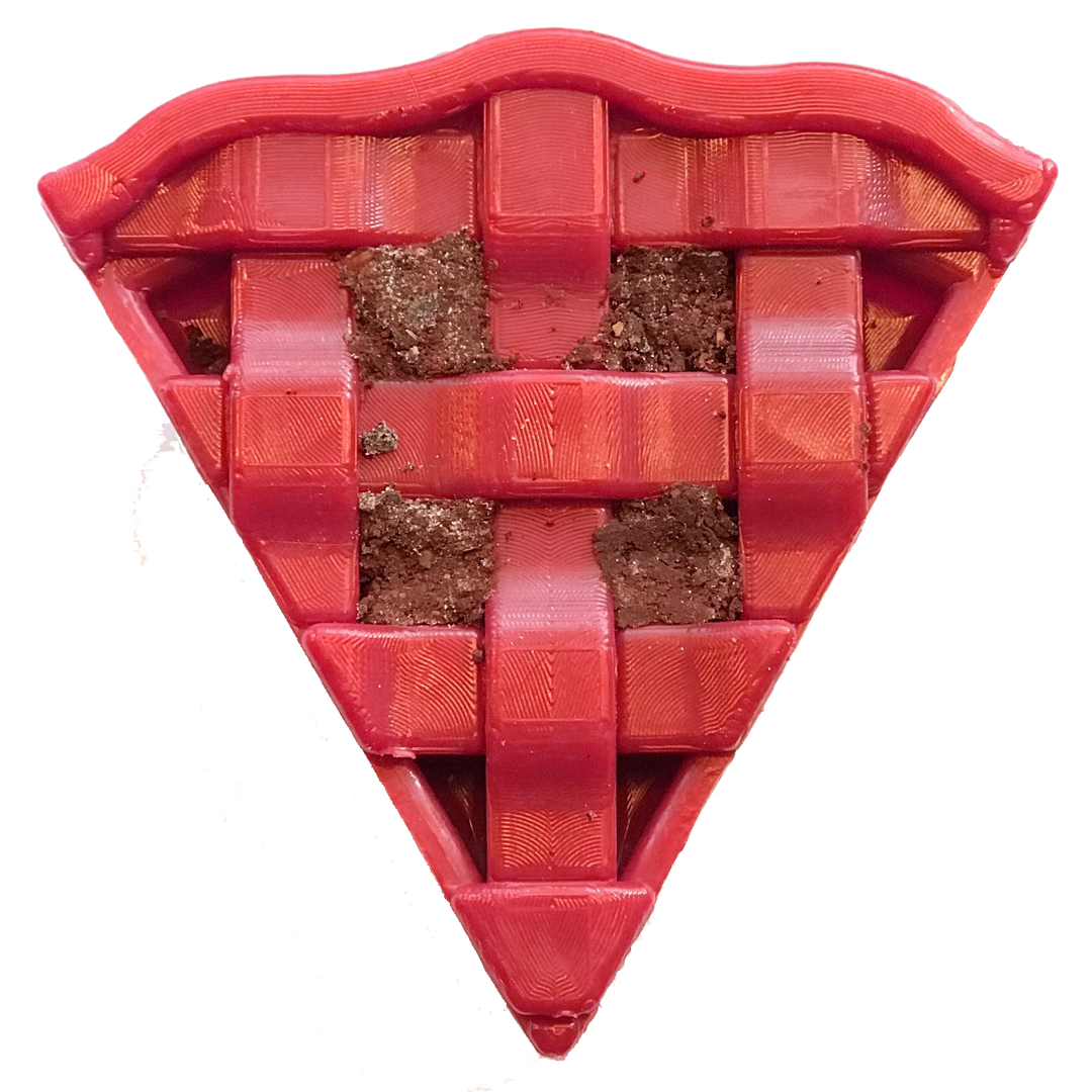 Cherry Pie Durable Nylon Dog Chew Toy and Treat Holder