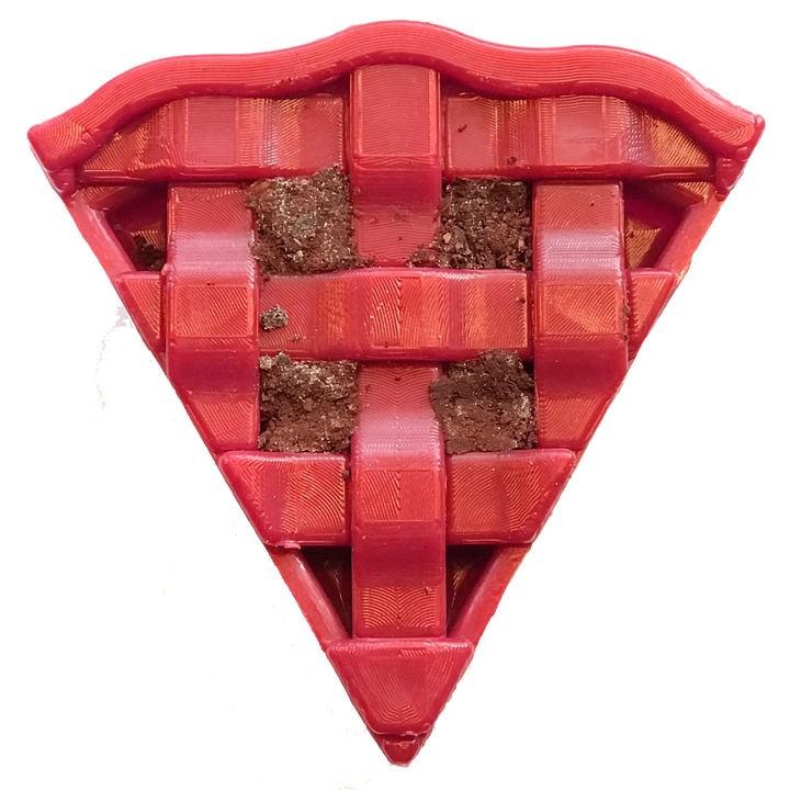 Cherry Pie Durable Nylon Dog Chew Toy and Treat Holder