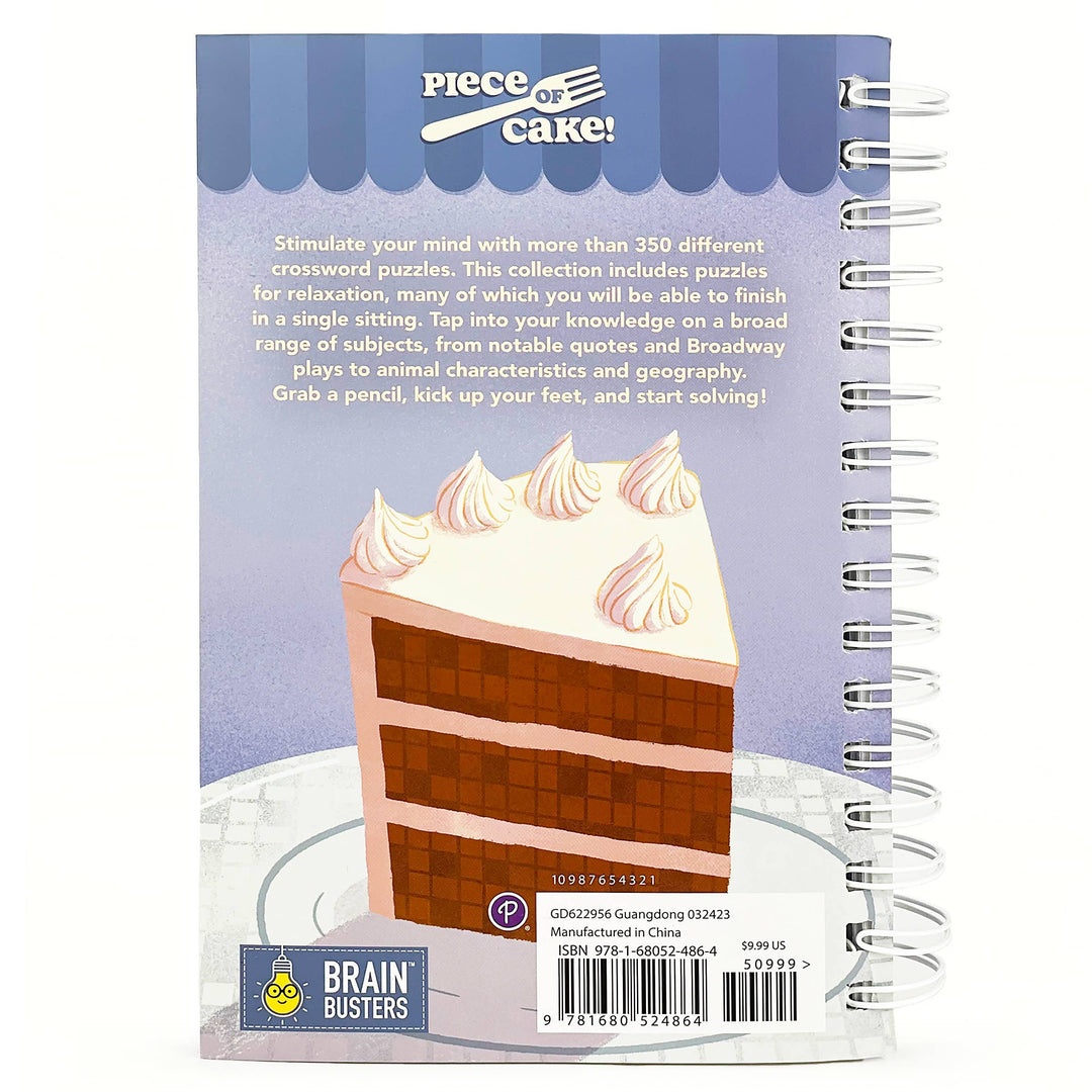 Piece of Cake Easy Crosswords Puzzle Book