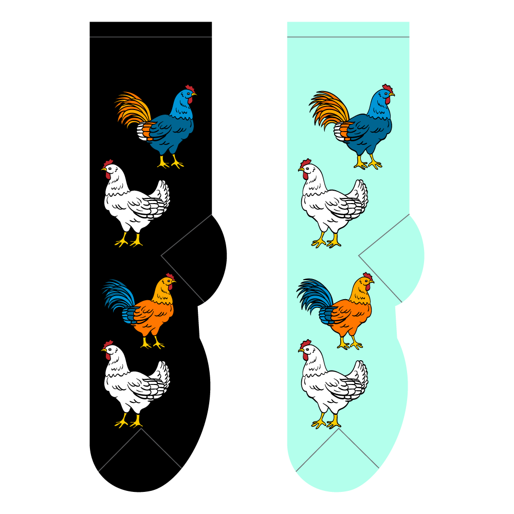 Cluck Cluck Socks