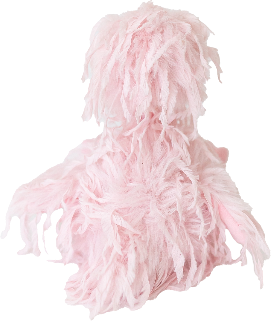 BHTB Feathers Pink Flamingo Plushie