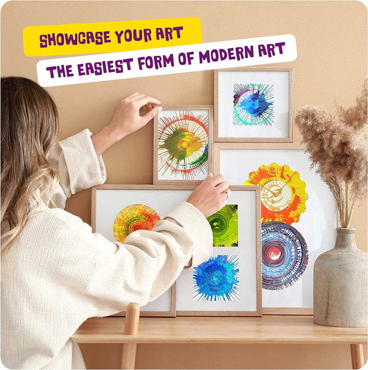 Spin Art Machine Kit - Paint Spiral Station Center