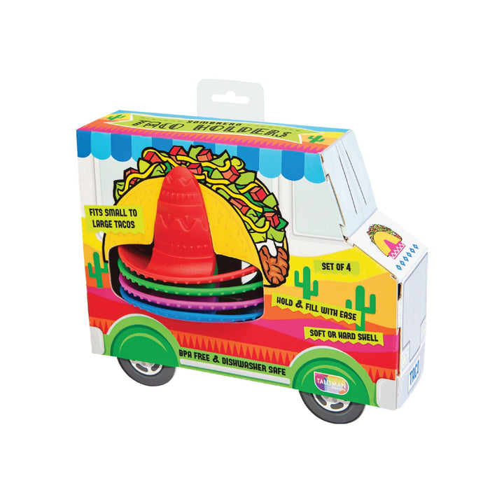 Sombrero Taco Holders - Set of 4
