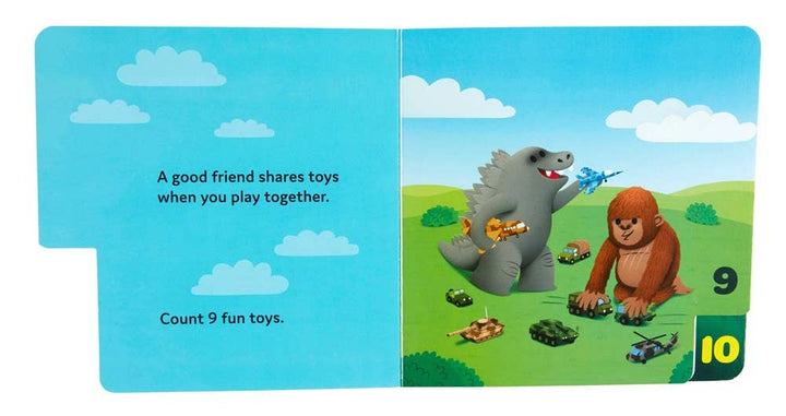 Godzilla vs Kong: Sometimes Friends Fight (Board Book)