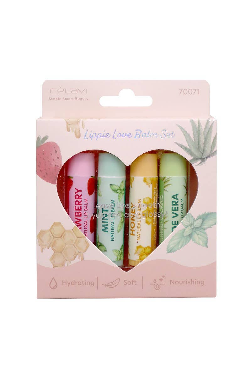 Celavi 70071 Lippie Love Lip Balm Set