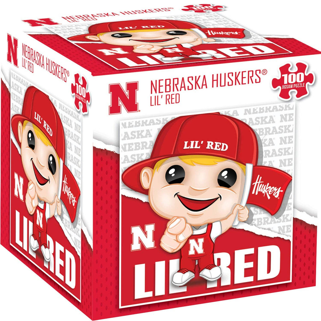 Lil Red - Nebraska Cornhuskers Mascot 100 Piece Puzzle