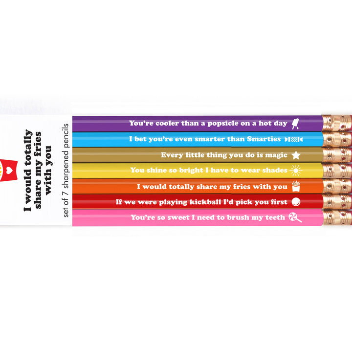 SHARE MY FRIES PENCIL SET