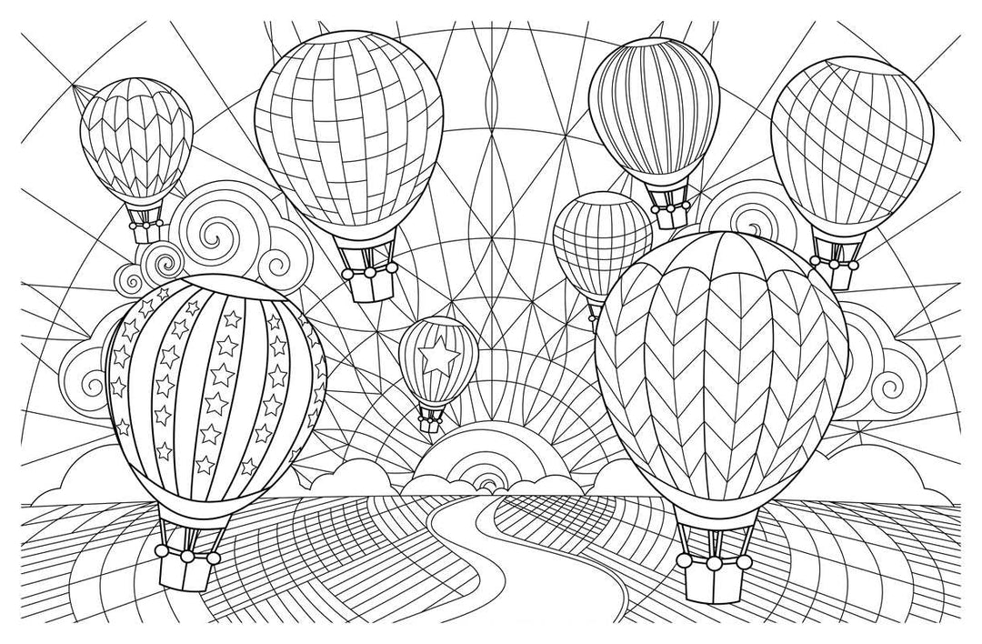 Posh Adult Coloring Book: Artful Designs for Fun & Relaxation by Andrews McMeel Publishing