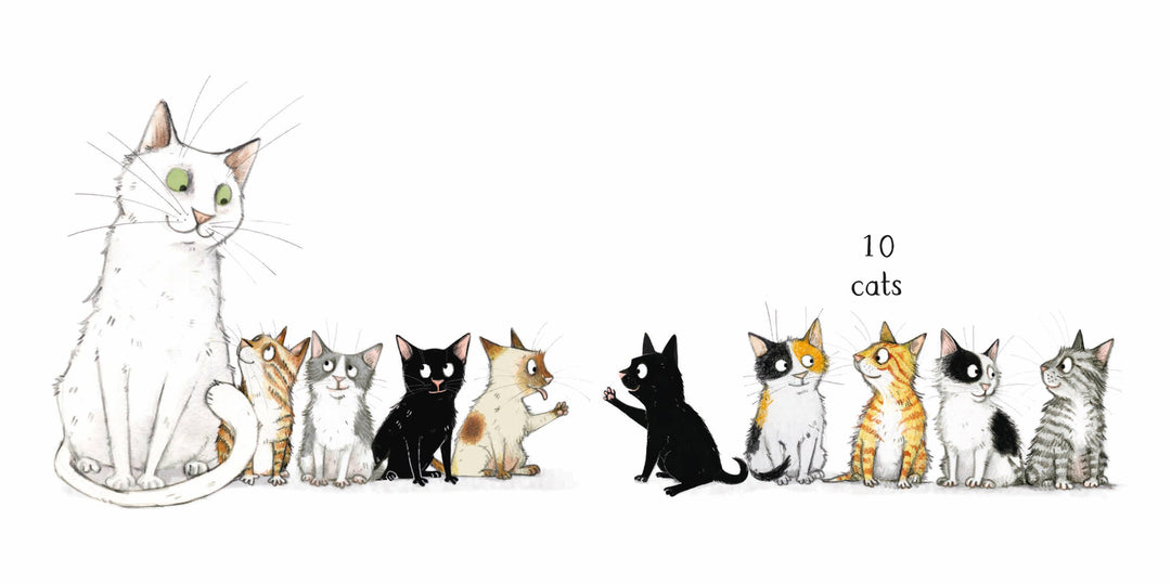 10 Cats by Emily Gravett