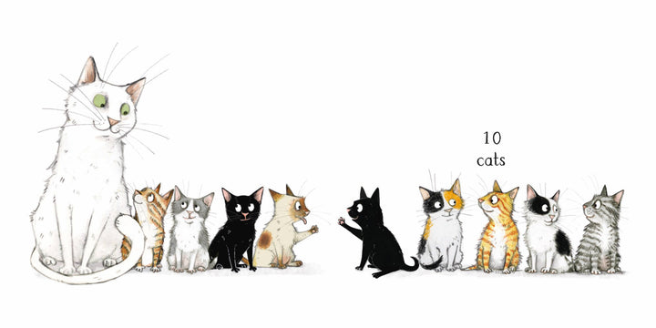 10 Cats by Emily Gravett