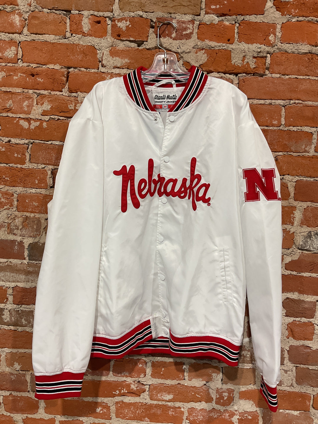 Nebraska Script Charlie Hustle Jacket