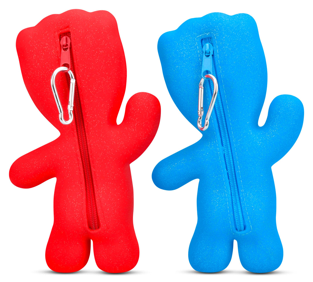 SPK Blue & Red Pencil Cases PDQ - 8 Cases