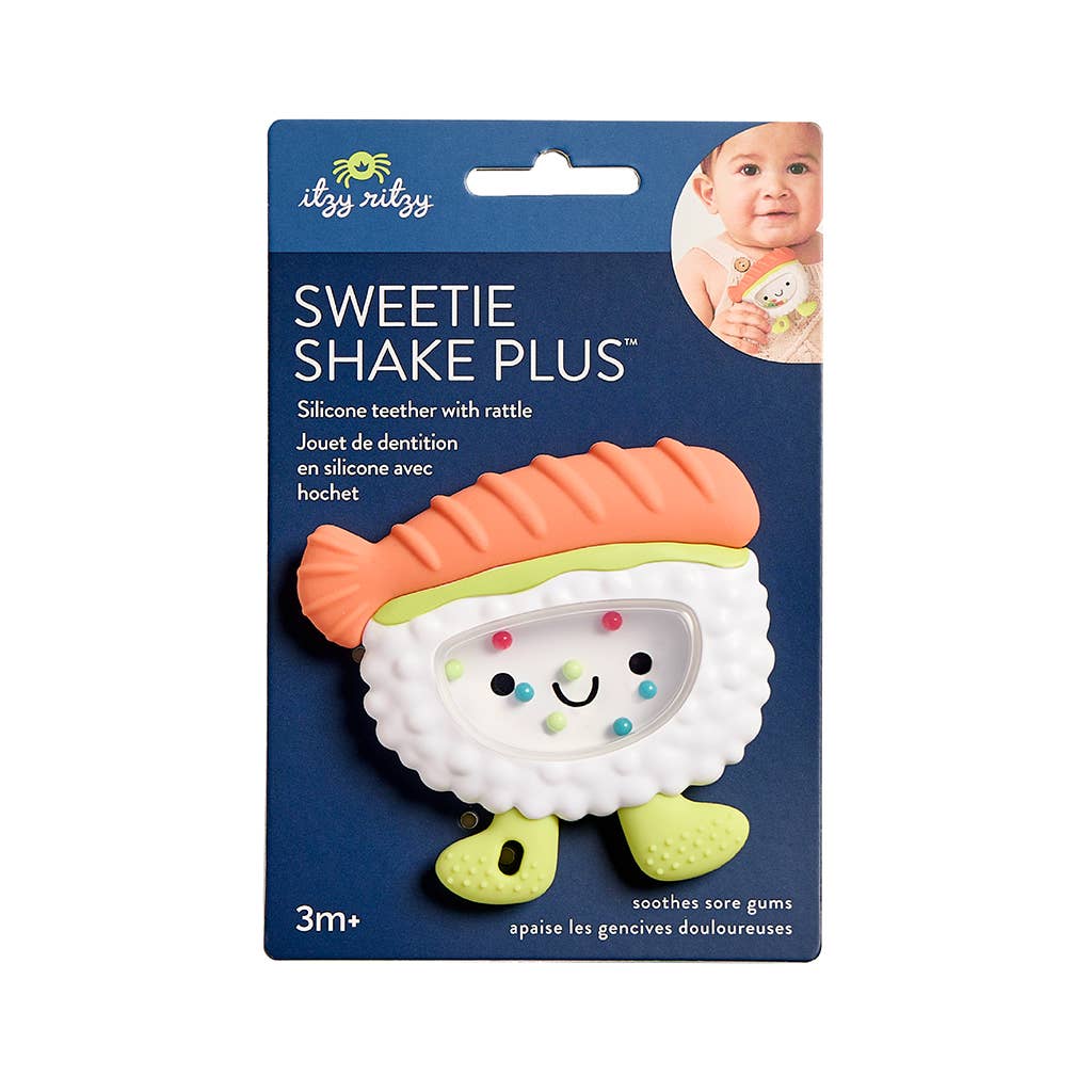 Sweetie Shake Plus™ - Teething + Rattle Toy