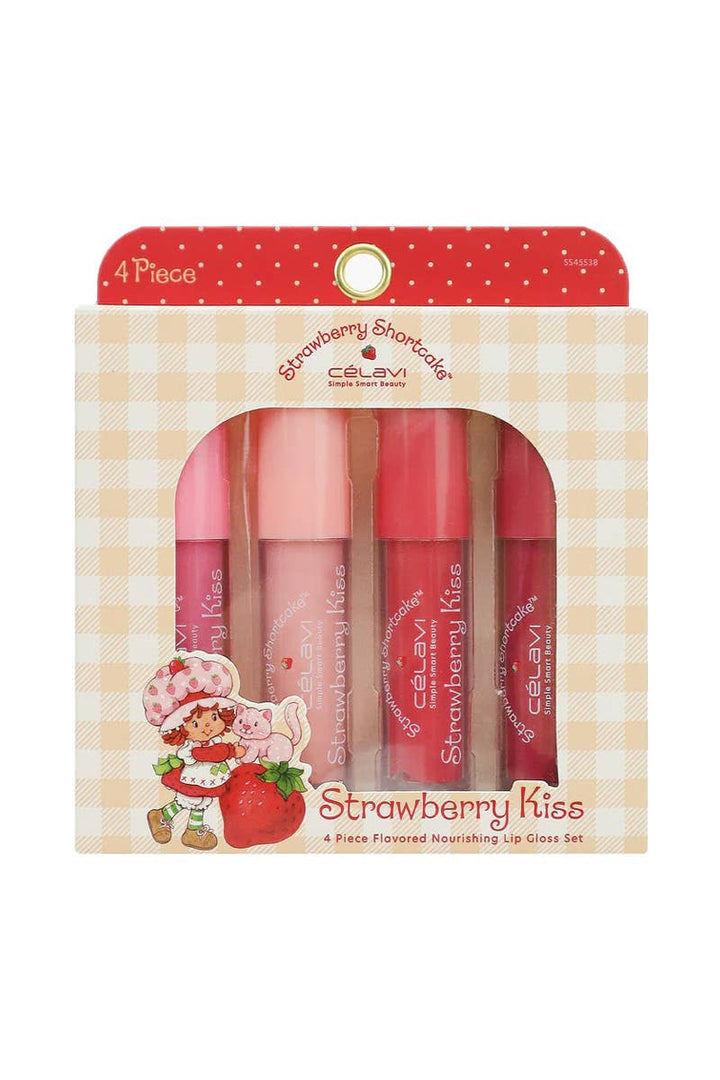 Celavi SS45538 Strawberry Kiss Lip Gloss Set