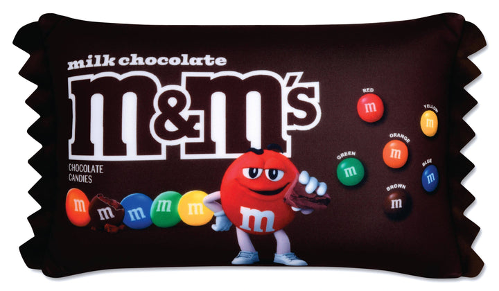 M&M CANDY MICROBEAD PLUSH 12"