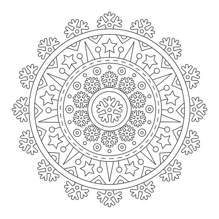 Pretty Simple Coloring: Mandalas by Adams Media