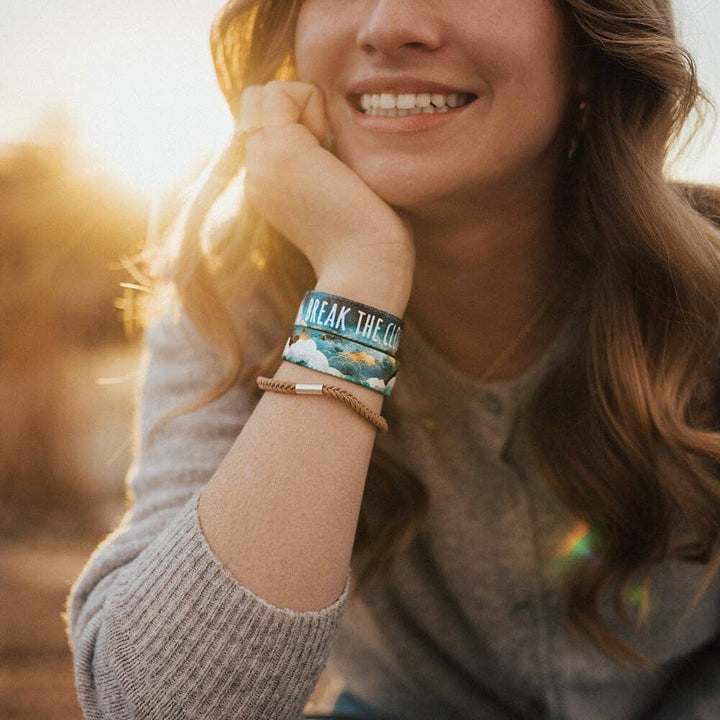Break the Clouds Interactive Believe In Yourself Interactive Affirmation Bracelet