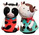 Udderly Cute Cows Salt & Pepper Set