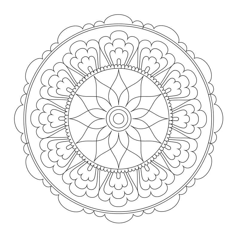 Pretty Simple Coloring: Mandalas by Adams Media