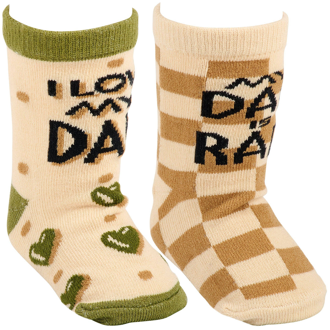 My Dad Is Rad Baby Sock Set