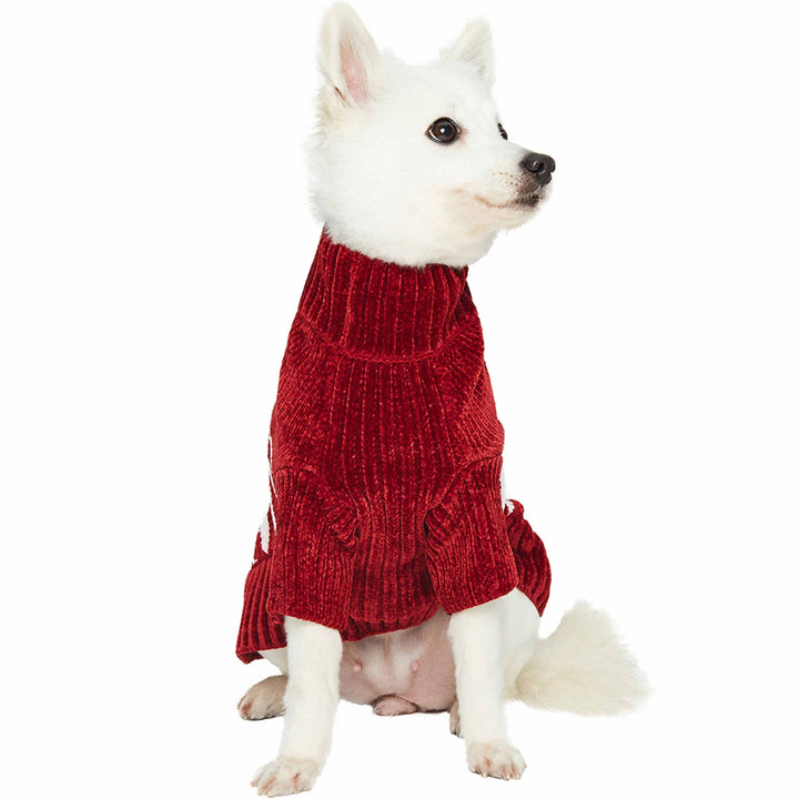 Ultra Soft Chenille Dog Sweater, Small to Large Breeds
