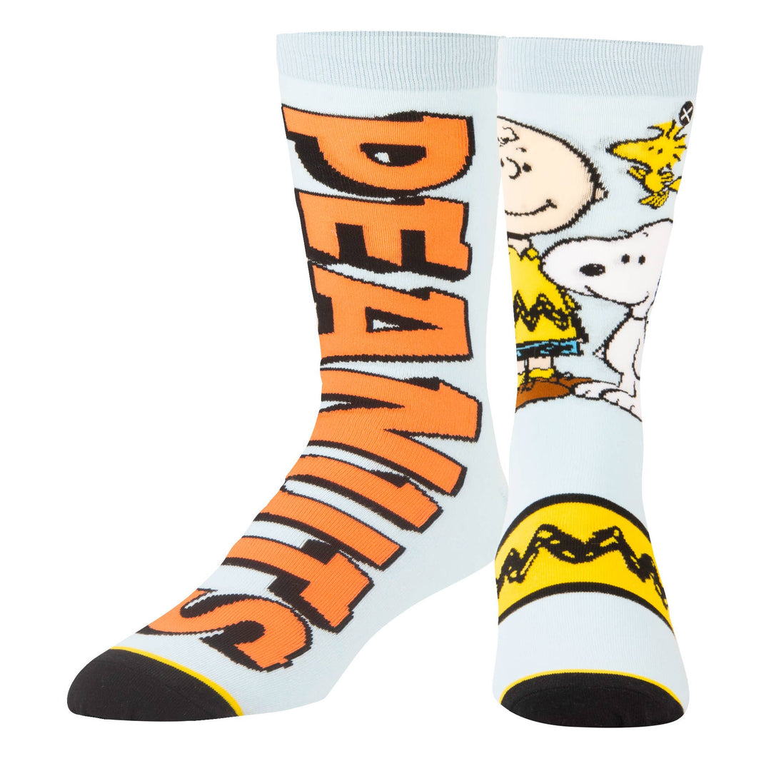 Peanuts Split - Mens Crew Straight