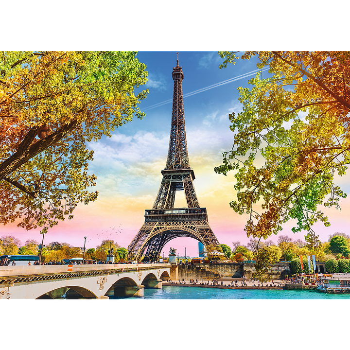 500 Piece Jigsaw Puzzles, Romantic Paris, France