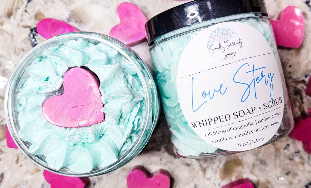 Love Story Whipped Soap + Scrub