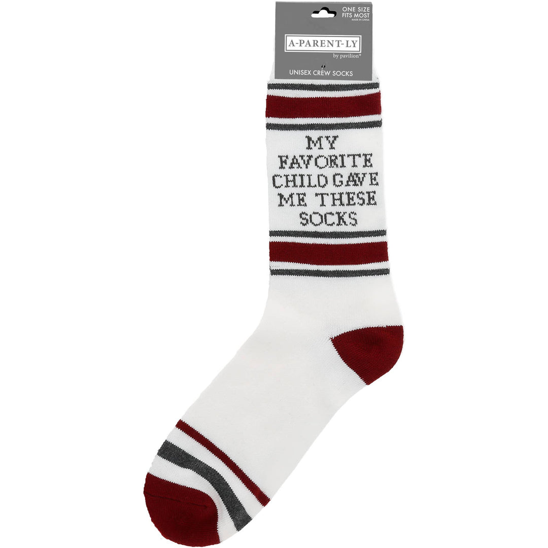 Favorite Child - M/L Unisex Crew Sock