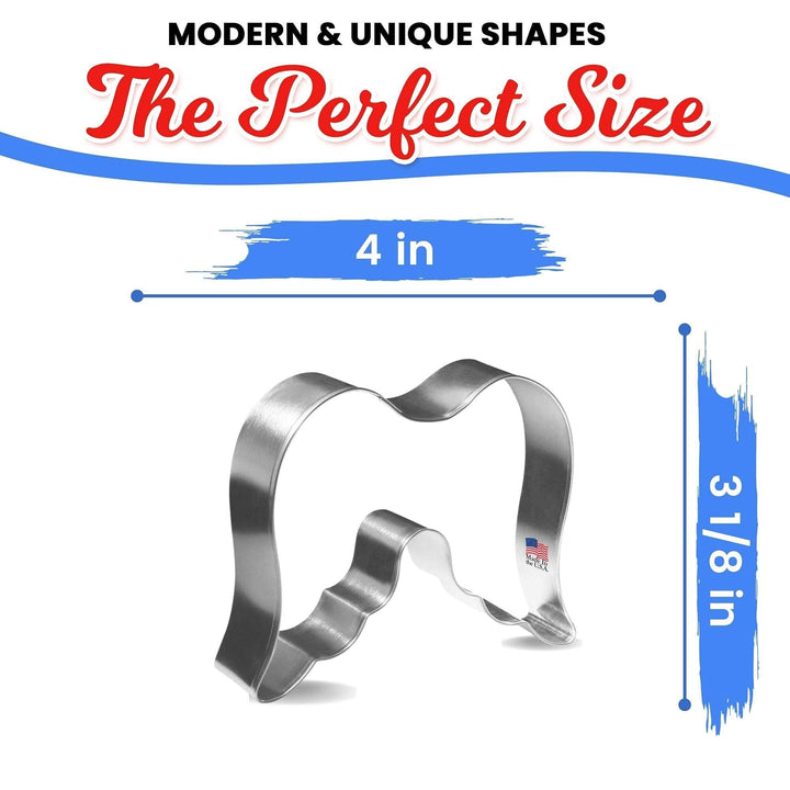 Angel Wings Cookie Cutter 4 in B1566