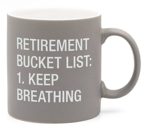 Bucket List Stoneware Mug
