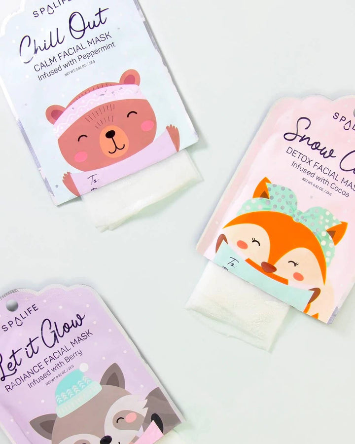 Holiday Gift Tags Facial Masks Bundle