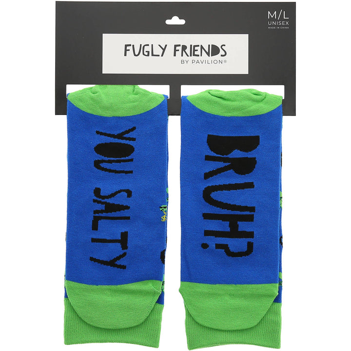 Salty Bruh - S/M Unisex Cotton Blend Sock