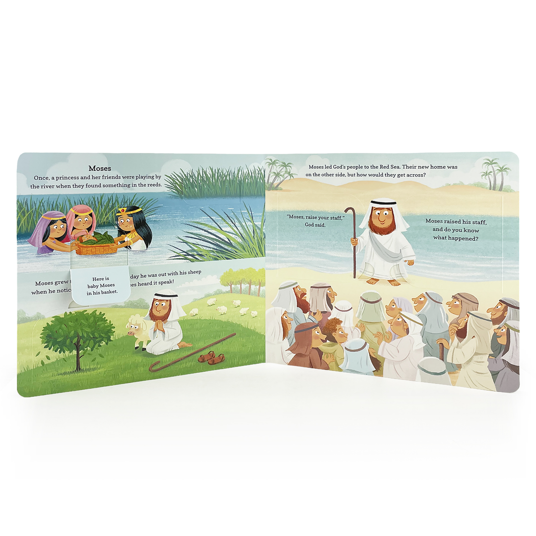 Best-Loved Bible Stories Lift-a-Flap Board Book